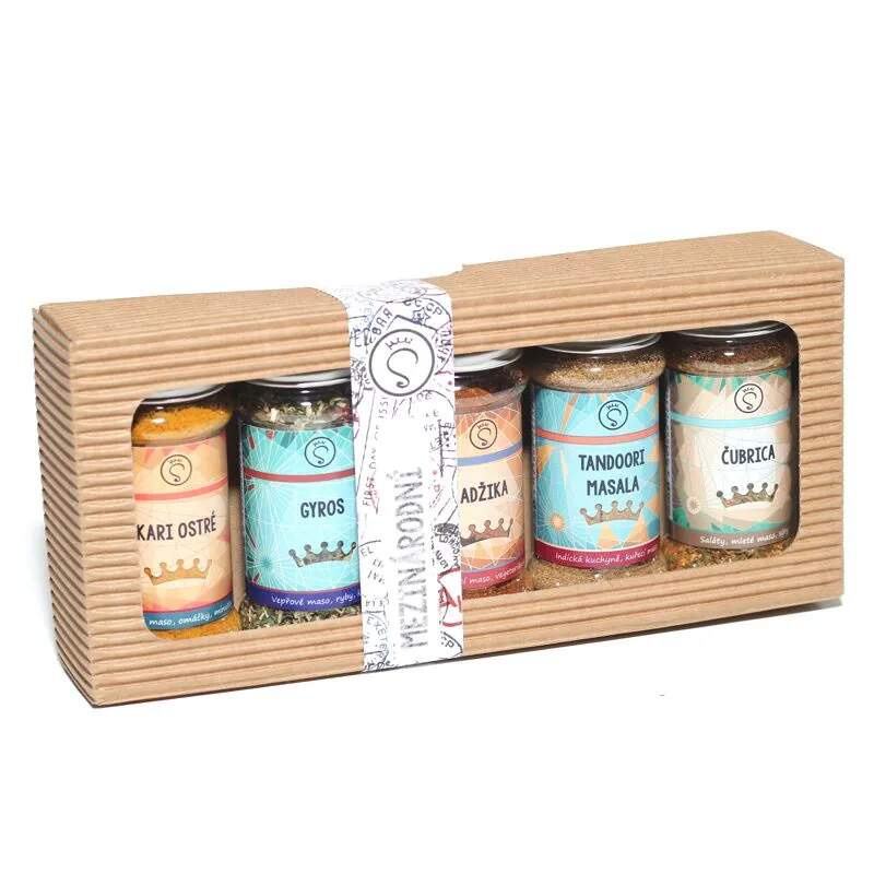 Dárková sada koření MEZINÁRODNÍ