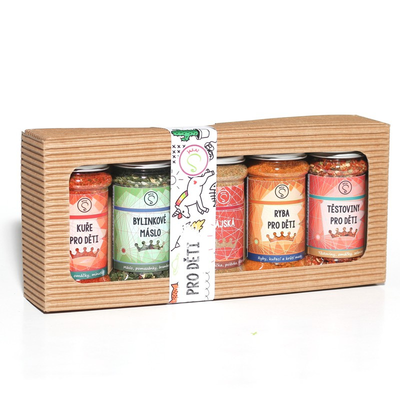 Dárková sada koření pro DĚTI