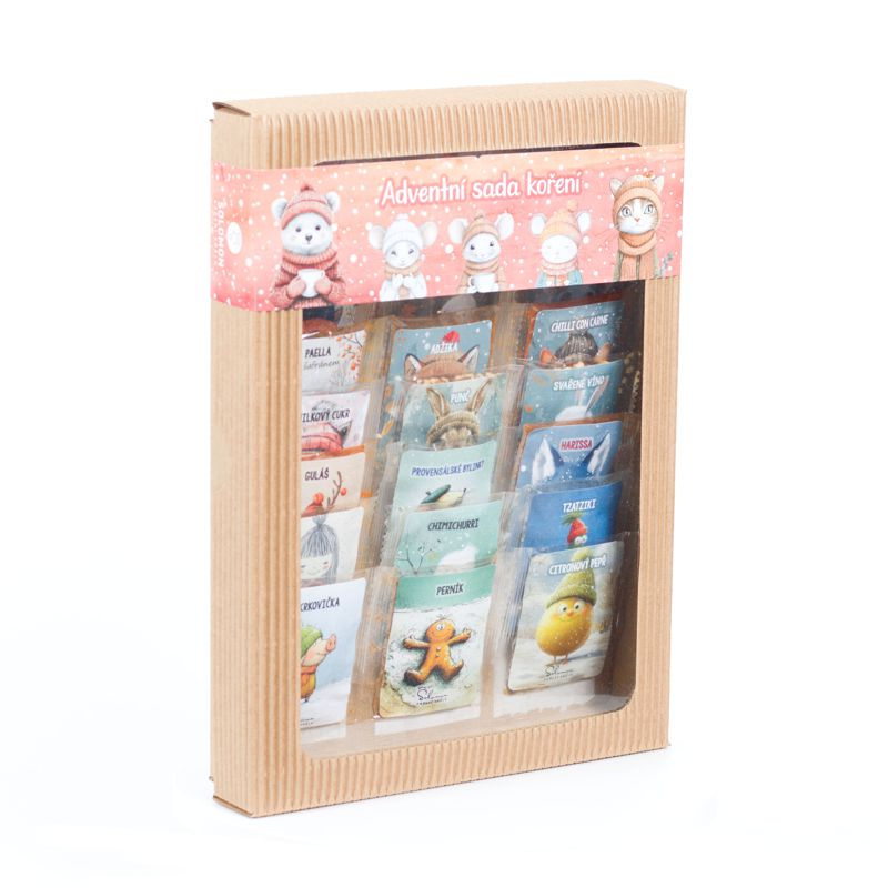 Adventní sada koření 24 ks