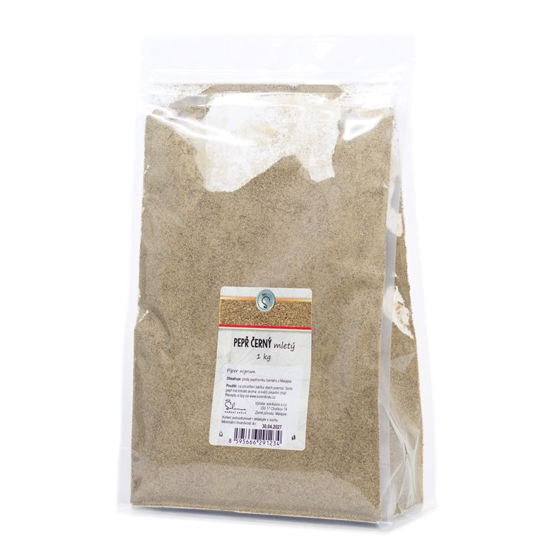 Pepř černý mletý 1 kg