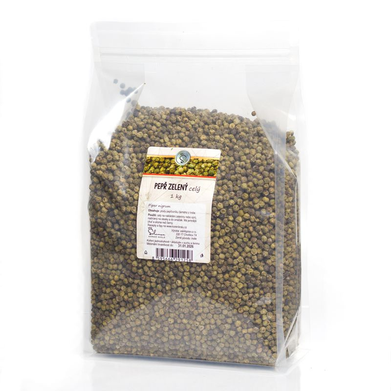 Pepř zelený celý 1 kg