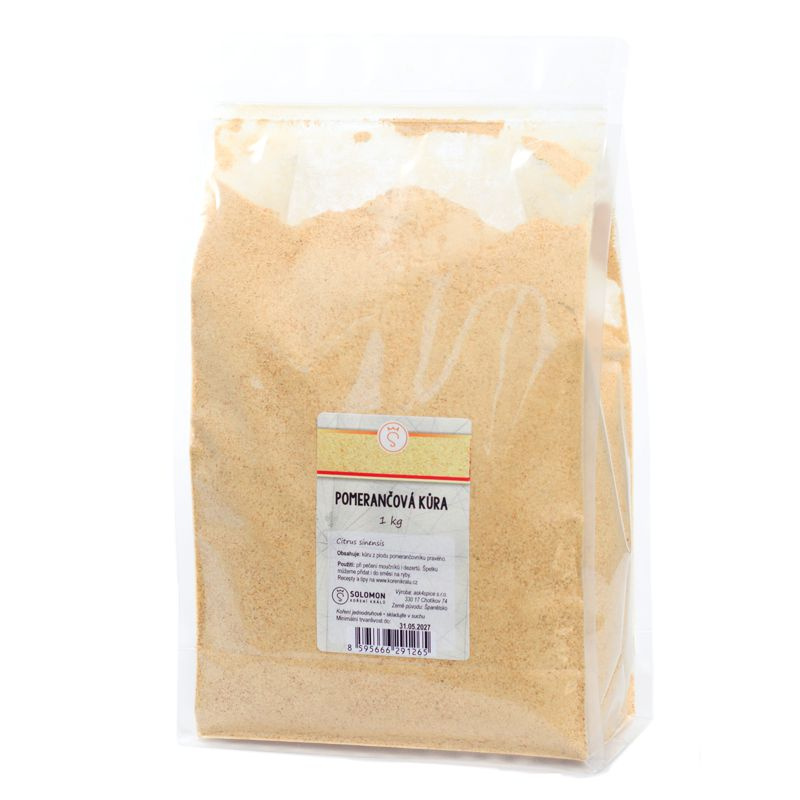 Pomerančová kůra mletá 1 kg