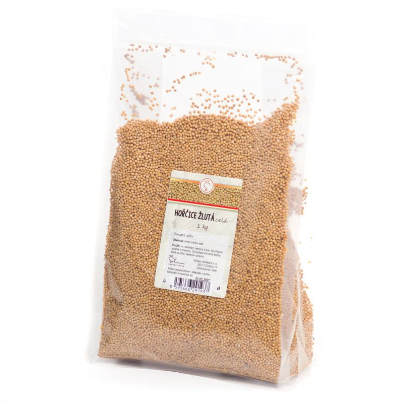 Hořčice žlutá celá 1 kg