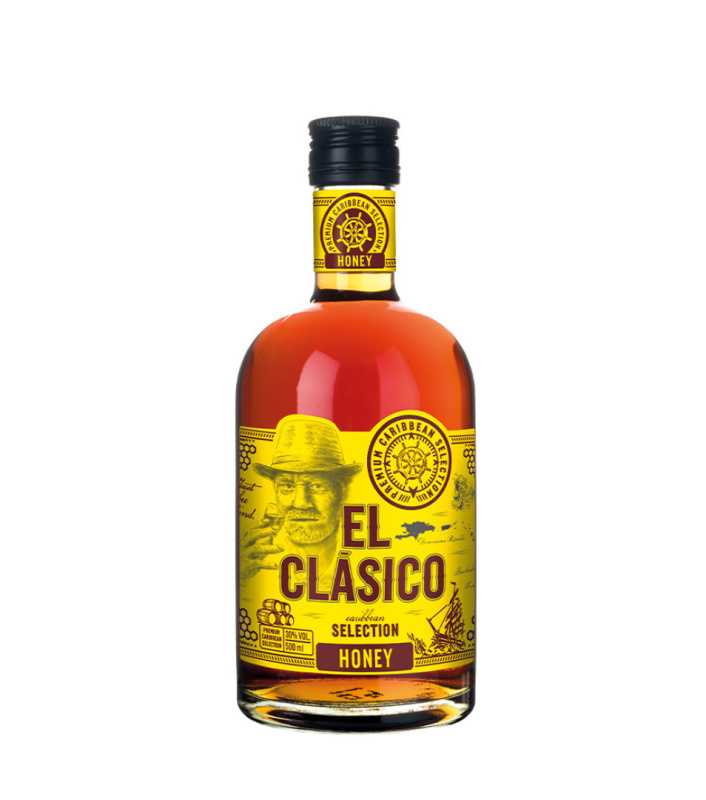 El Clásico Honey 30% 0,5l (holá lahev)