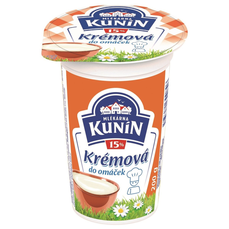Mlékárna Kunín Krémová do omáček 15%