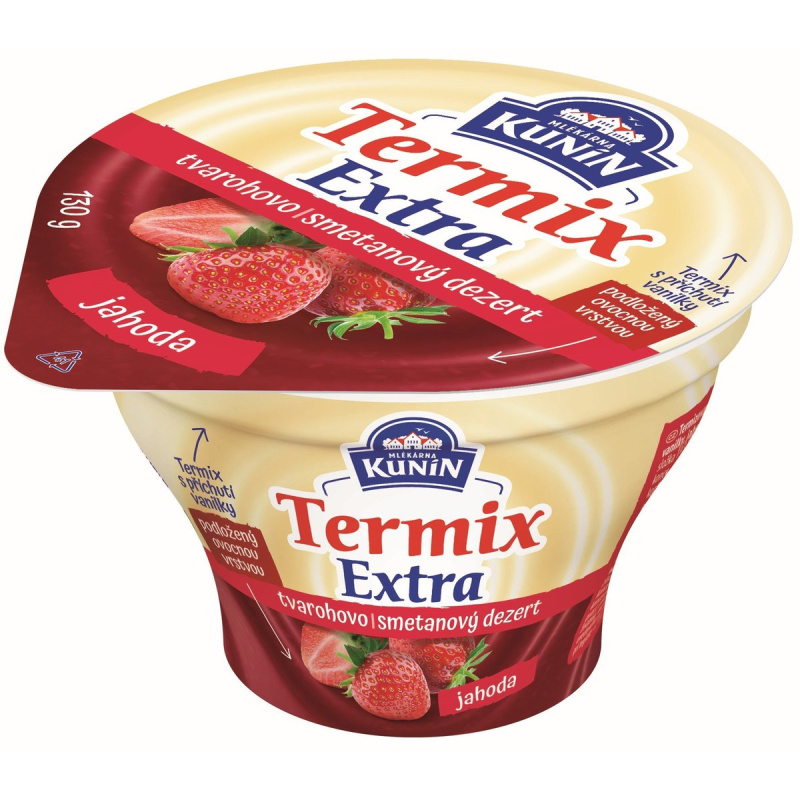 Mlékárna Kunín Termix Extra jahoda