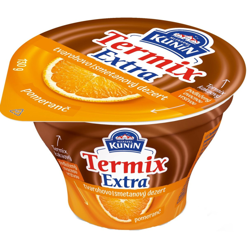 Mlékárna Kunín Termix Extra pomeranč