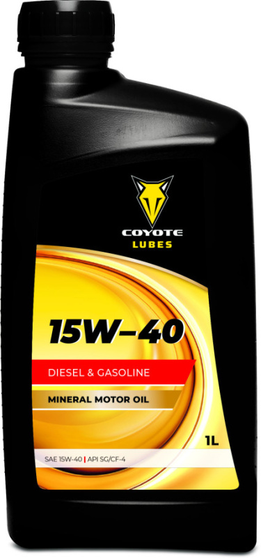 COYOTE LUBES 15W-40 1 L