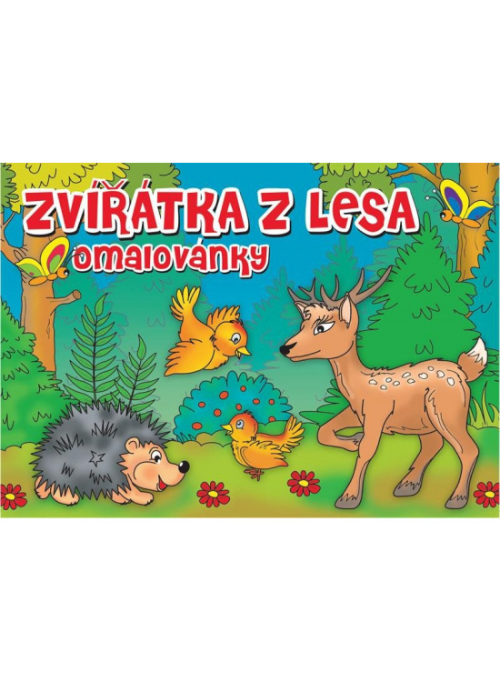 Omalovánky - Zvířátka v lese STXA Printing s.r.o.