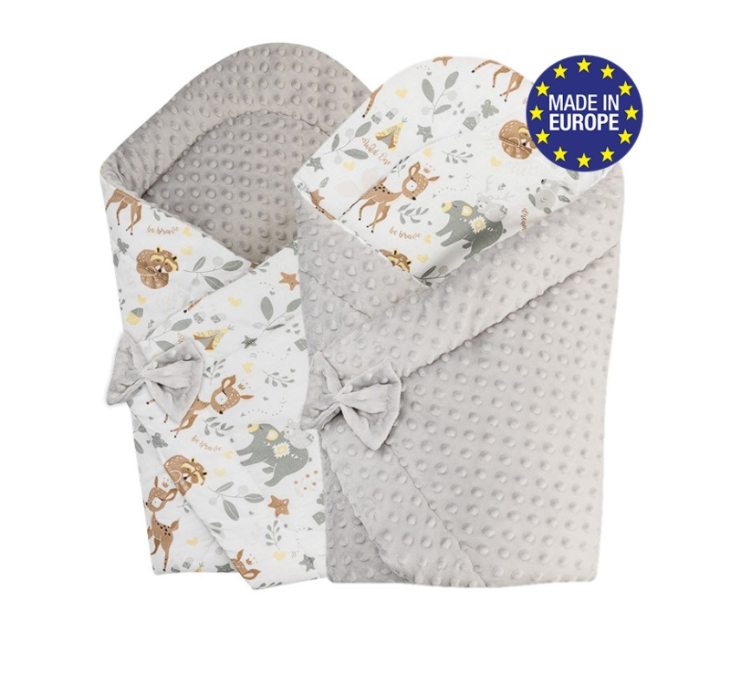 Bomimi Rychlozavinovačka oboustranná Minky zvířátka