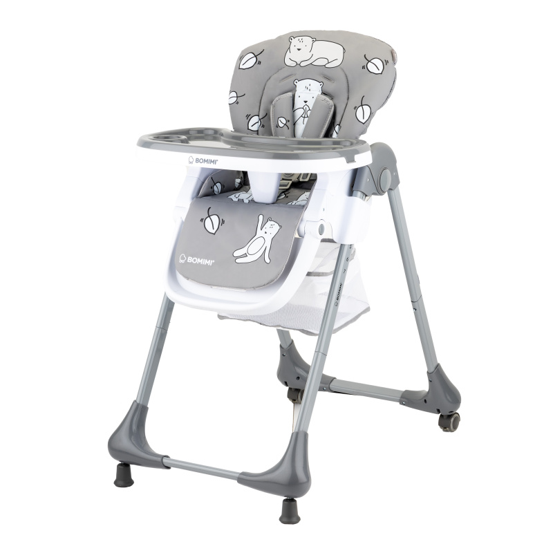 Bomimi Lara jídelní židle medvěd grey