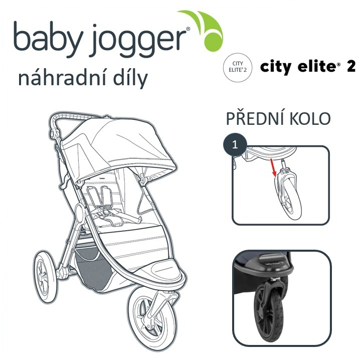 BabyJogger KOLO přední CITY ELITE 2