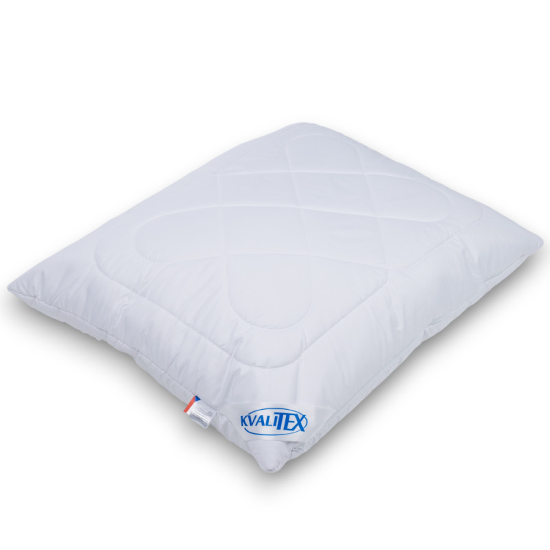 Kvalitex Polštář kuličkový Luxus plus zip 70x90cm 900g bílý