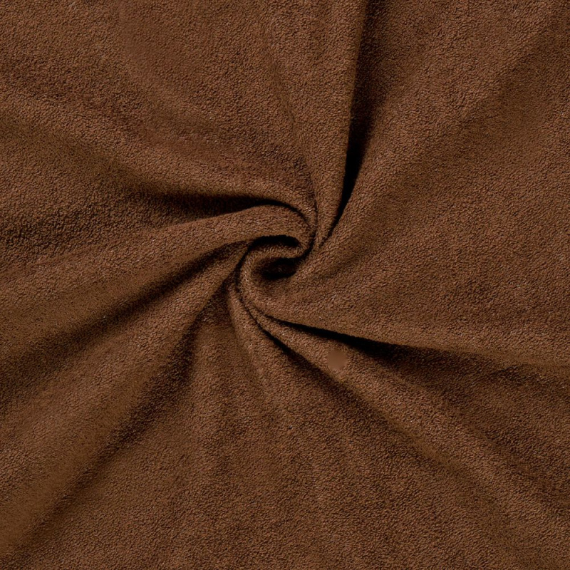 Kvalitex Froté prostěradlo dvojlůžko 180x200cm tmavě hnědé