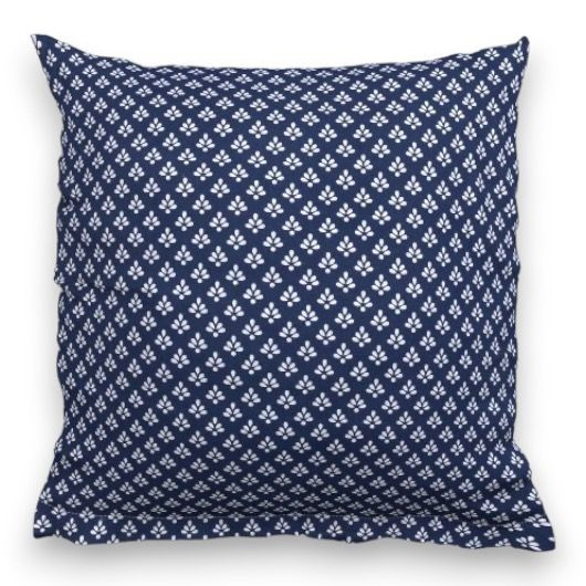 Kvalitex Povlak na polštář hladká bavlna CANZONE modré puntík Varianta: 45x60cm