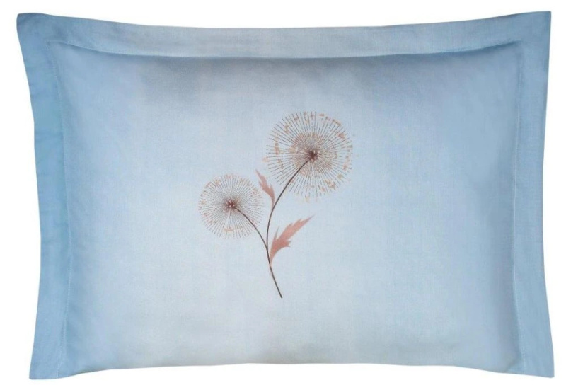 Kvalitex Povlak na polštář saténový panel LOOP modré Varianta: 50x70cm