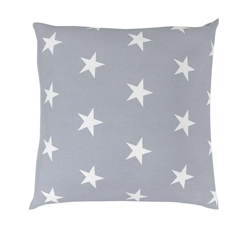 Kvalitex Povlak na polštář hladká bavlna DELUX STARS šedé Varianta: 45x60cm