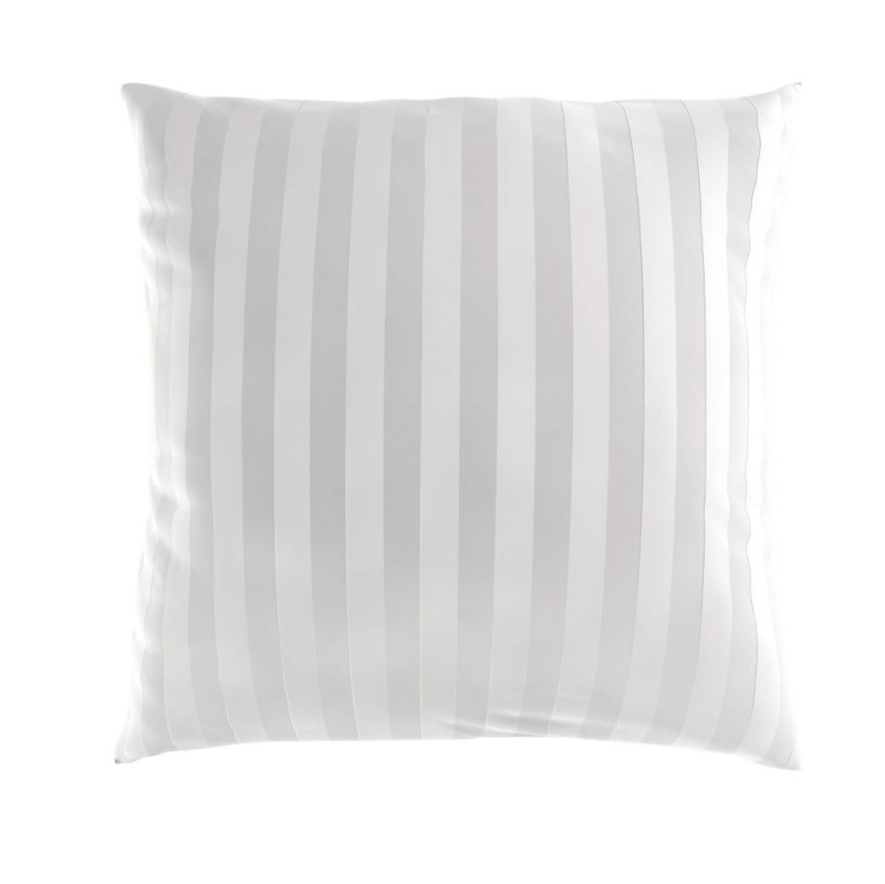 Kvalitex Povlak na polštář saténový s proužkem BÍLÝ Varianta: 40x40cm
