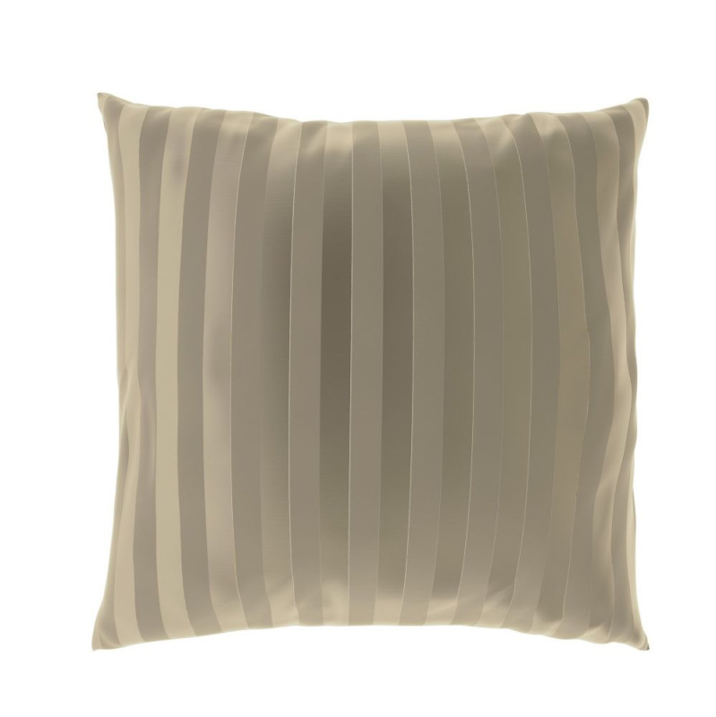Kvalitex Povlak na polštář saténový s proužkem CAPPUCCINO Varianta: 40x40cm
