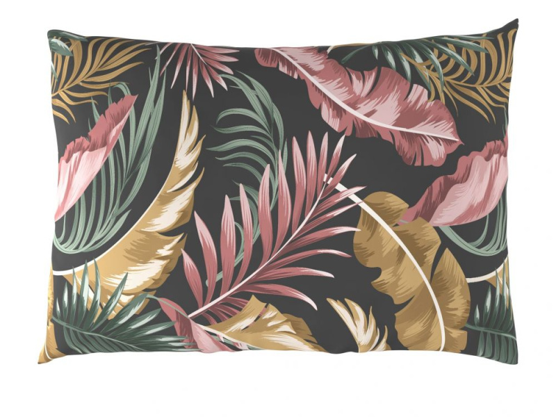 Kvalitex Povlak na polštář hladká bavlna DELUX PALMA šedá Varianta: 70x90cm