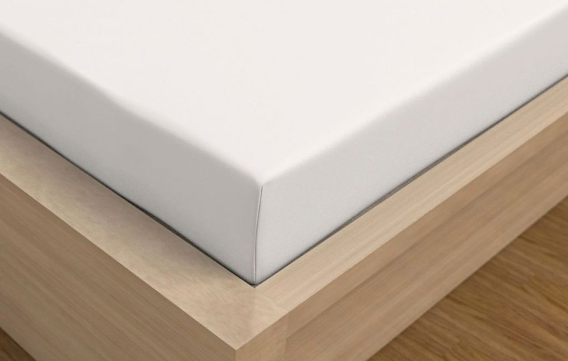 Kvalitex Jersey prostěradlo s lycrou 180x200cm bílé