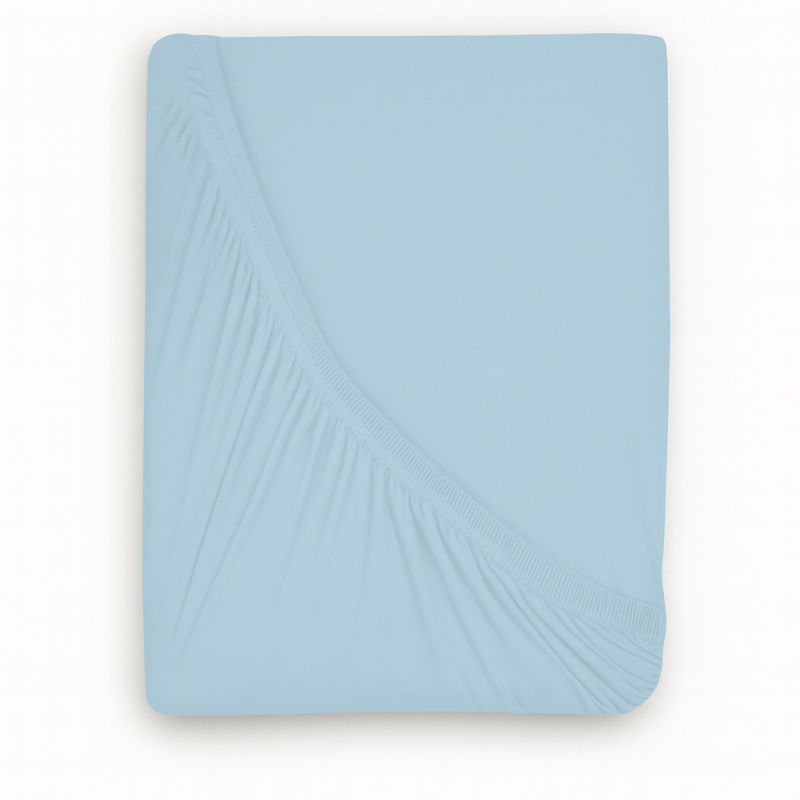 Kvalitex Jersey prostěradlo s lycrou světle modré Varianta: 160x200cm