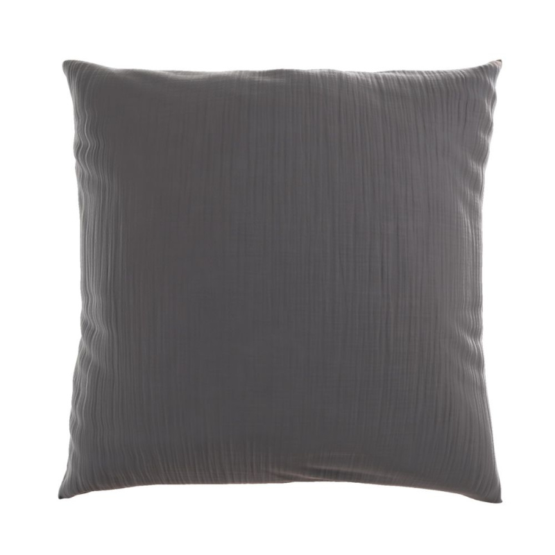 Kvalitex Mušelínový povlak na polštář TMAVĚ ŠEDÝ Varianta: 45x60cm