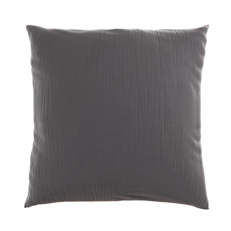 Kvalitex Mušelínový povlak na polštář TMAVĚ ŠEDÝ Varianta: 40x40cm