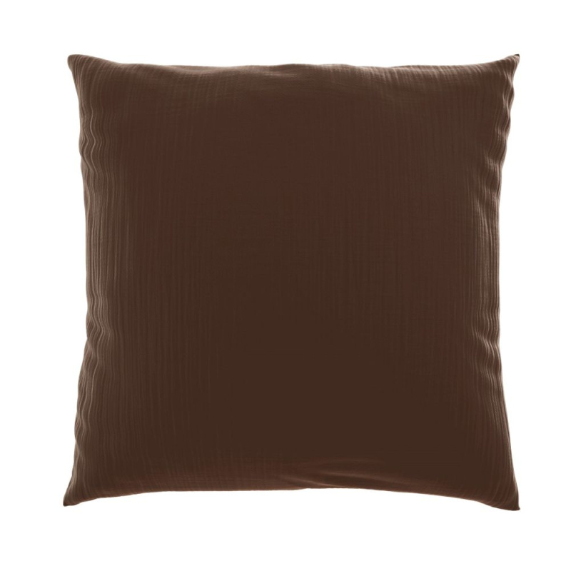 Kvalitex Mušelínový povlak na polštář TMAVĚ HNĚDÝ Varianta: 50x70cm
