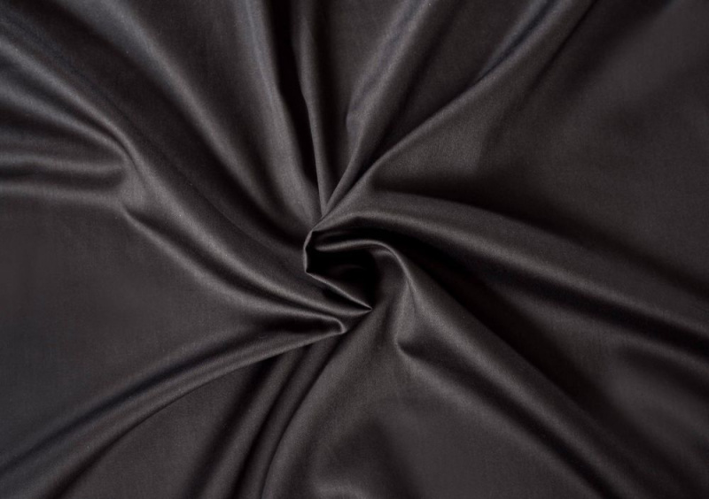 Kvalitex Saténové prostěradlo s gumou 90x200cm černé
