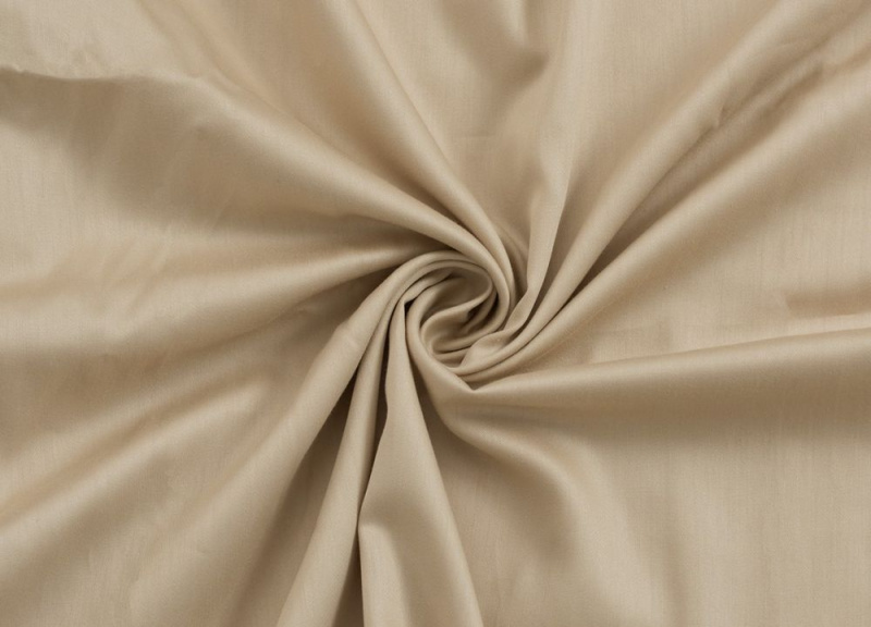 Kvalitex Saténové prostěradlo s gumou 180x200cm béžové