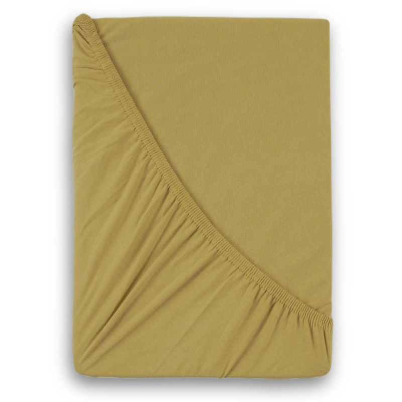 Kvalitex Jersey prostěradlo s lycrou jednolůžko 90x200cm béžové