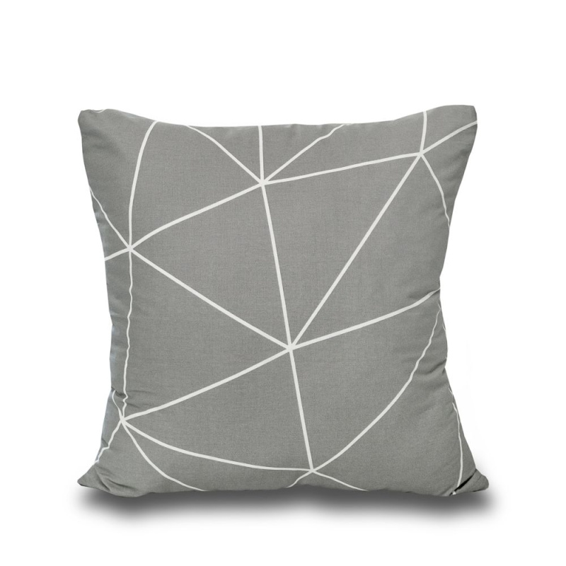 Kvalitex Povlak na polštář bavlna NORDIC COLLECTION GRID šedé Varianta: 45x60cm