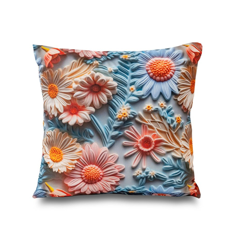 Kvalitex Povlak na polštář 5D Sedmikráska Varianta: 50x50cm