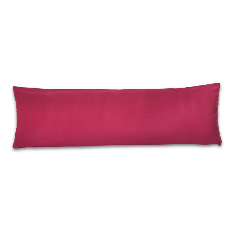 Kvalitex Saténový povlak na relaxační polštář vínový Varianta: 55x180cm