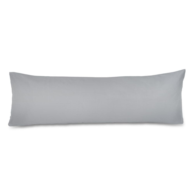 Kvalitex Saténový povlak na relaxační polštář tmavě šedý Varianta: 45x120cm