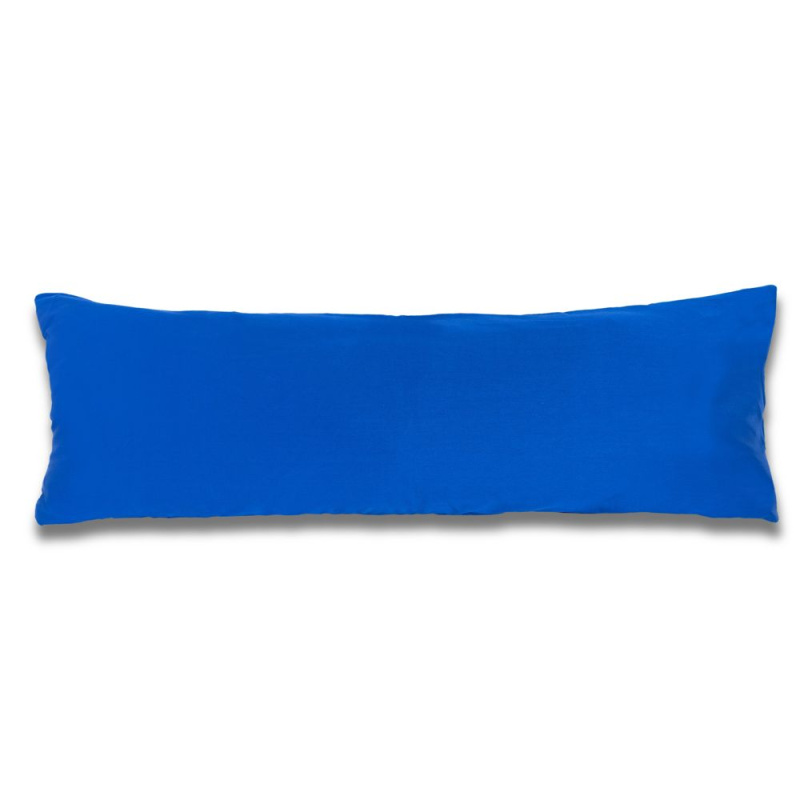 Kvalitex Saténový povlak na relaxační polštář tmavě modrý Varianta: 55x180cm