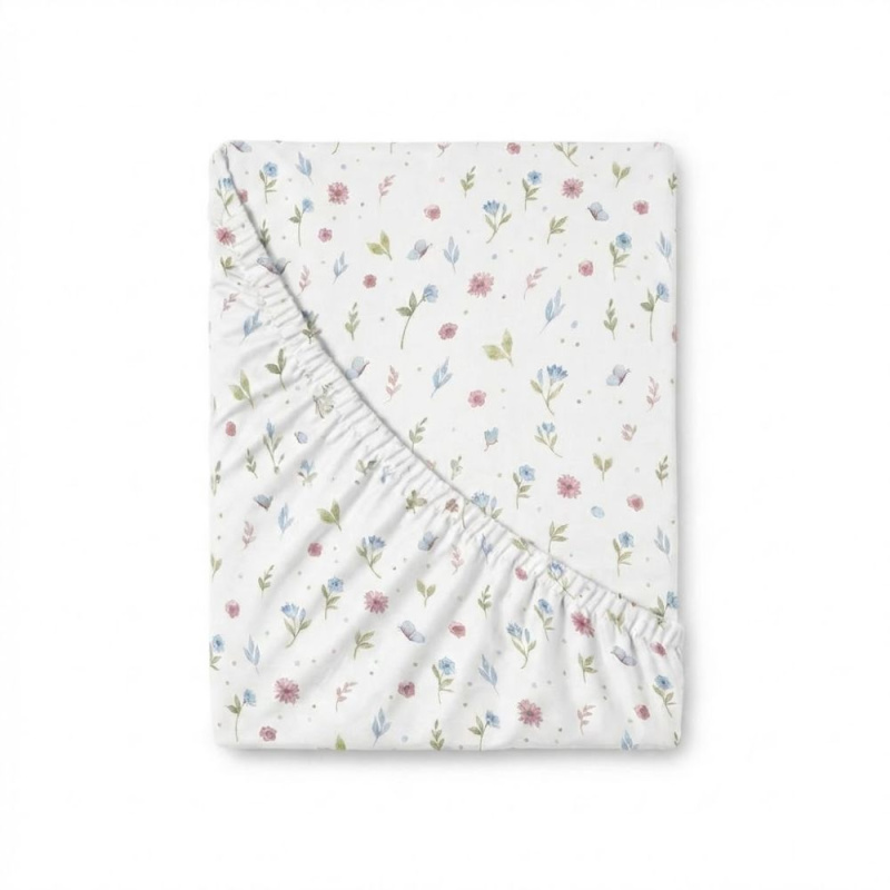 Kvalitex Bavlněné napínací prostěradlo Letní louka Varianta: 220x200cm