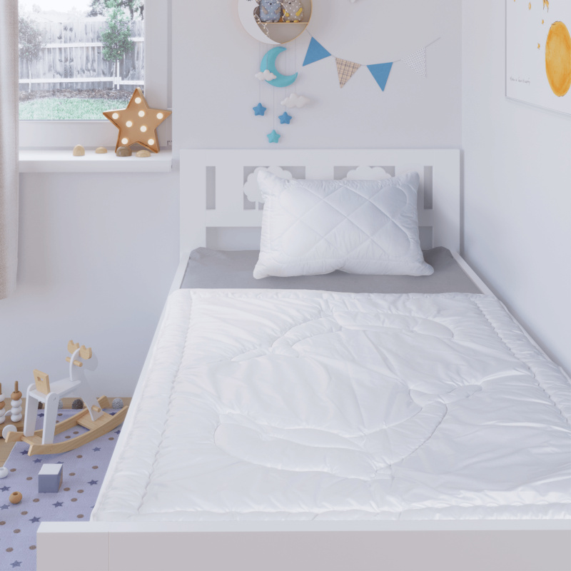 Kvalitex Letní přikrývka do dětské postýlky bílá Varianta: 100x135cm