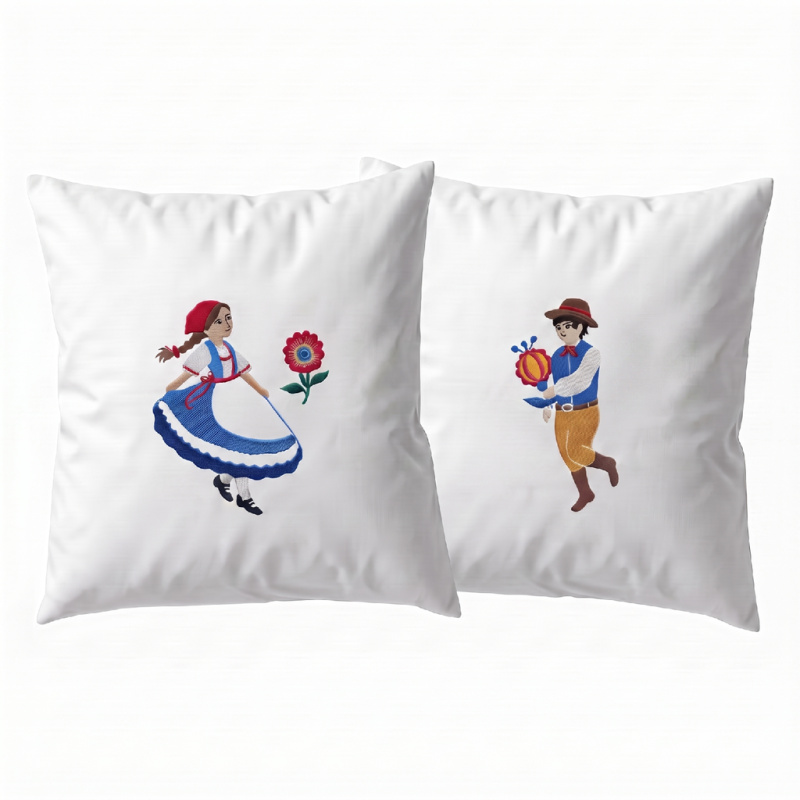 Kvalitex Sada povlaků na polštář Panenka/Panáček 40x40cm Varianta: 40x40cm