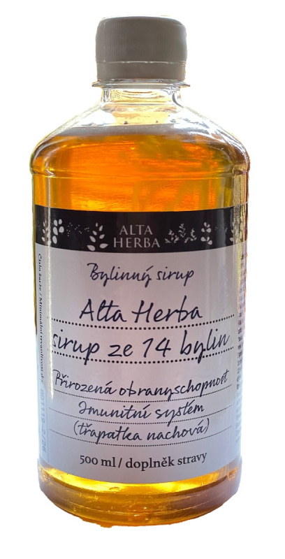 Sirup ze 14 bylin obrana organismu 500ml