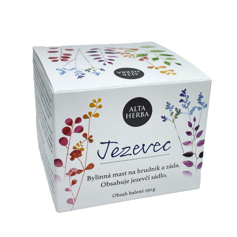 ALTA HERBA Jezevec Bylinná mast na hrudník a záda 150 g