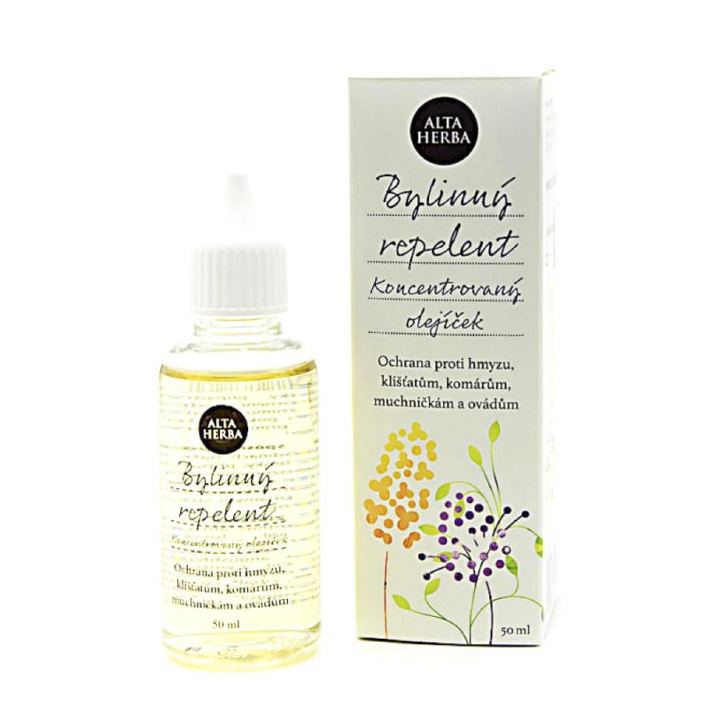 Bylinný repelent Koncentrovaný olejíček 50ml