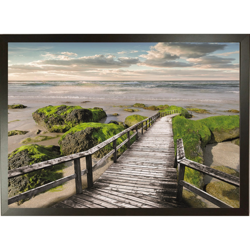 Bondecor Zarámovaný obraz Moře 50 x 70 cm