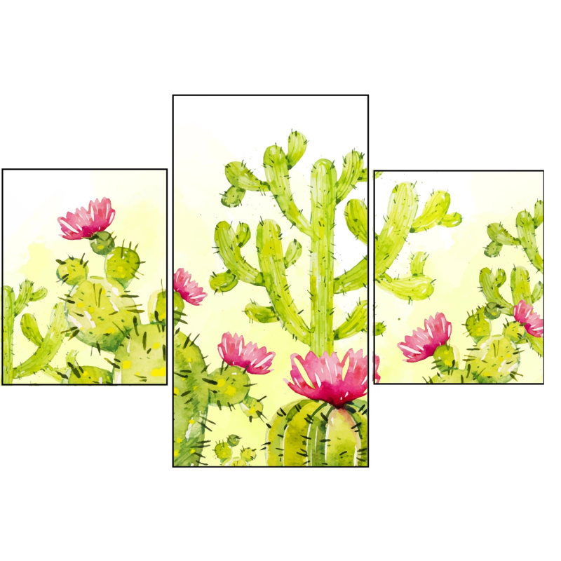 Bondecor 3dílná sada obrazů Color 30 x 42 cm