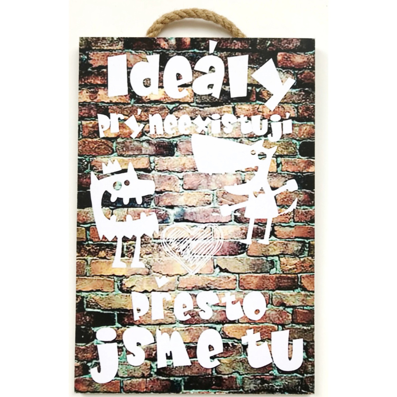 Bondecor Deskový obraz Listy 20 x 30 cm