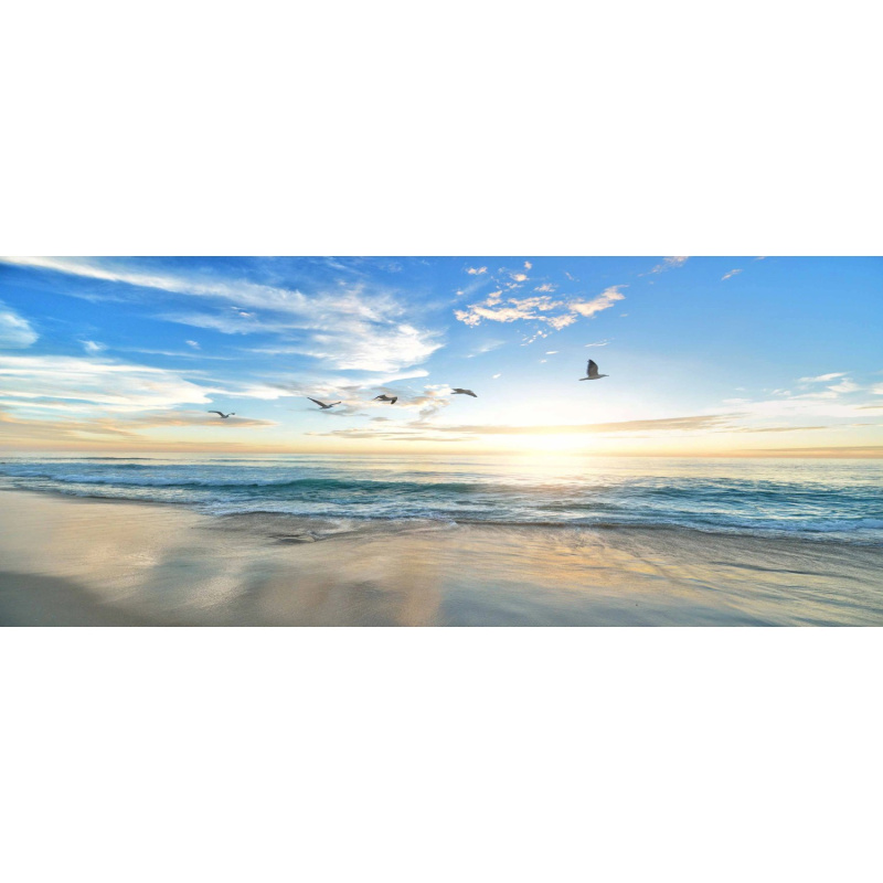 Bondecor Obraz, tištěné plátno Obloha 50 x 120 cm