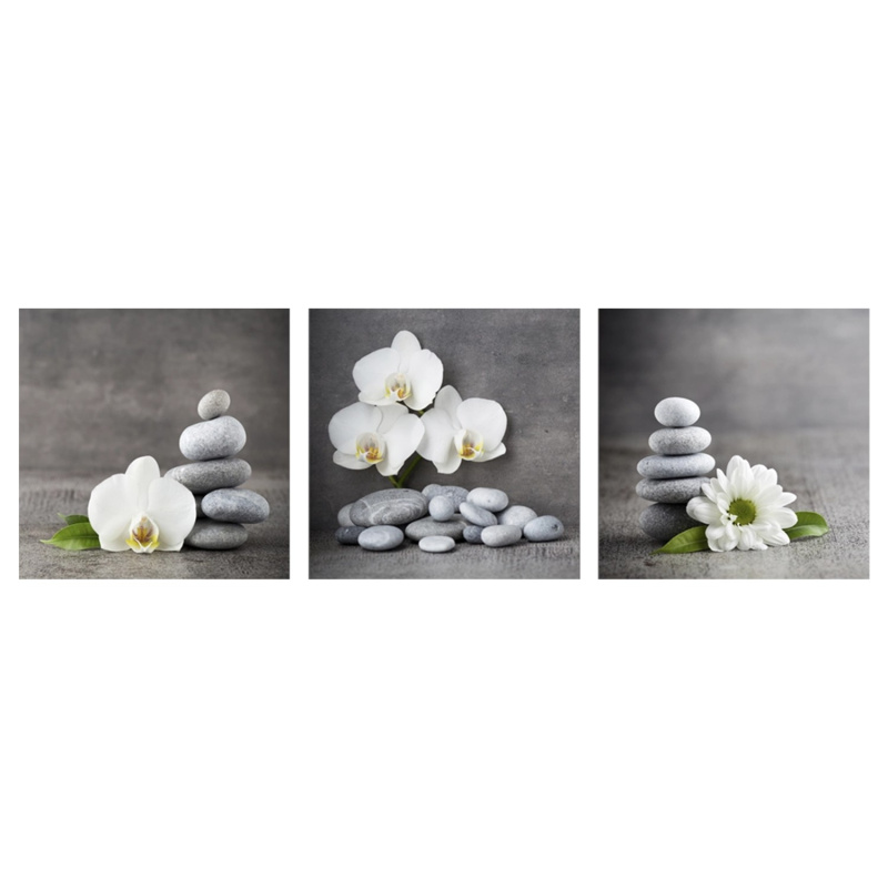 Bondecor 3dílná sada obrazů Feng 30 x 90 cm
