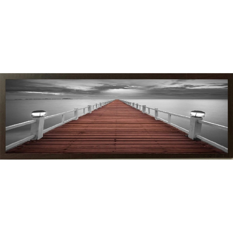 Bondecor Obraz, MDF rám, Scenerie 30 x 90 cm