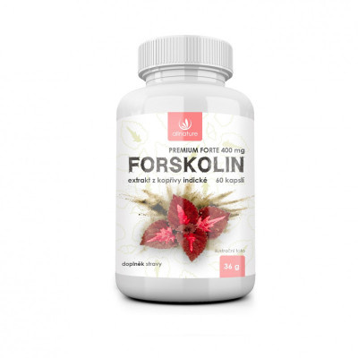 ALLNATURE Forskolin Premium forte 400 mg 60 kapslí